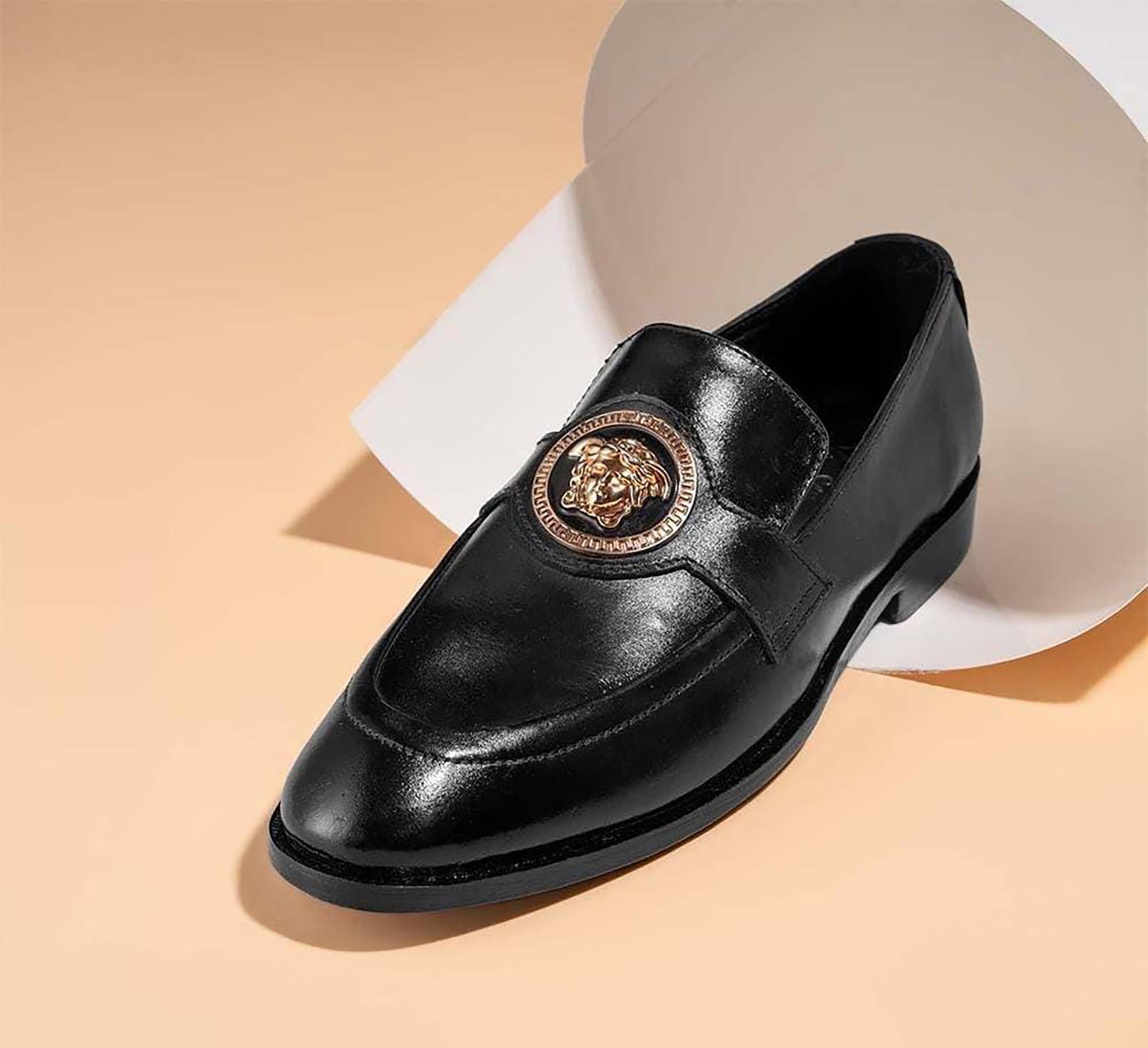Men's Cascade Black Leather Formal Shoes